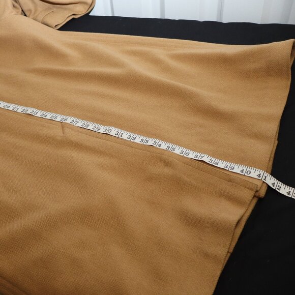 Hickey Freeman Flight Coat Mens Vintage 1973 Tan Wool? Size 50** Approx Custom - Picture 11 of 14